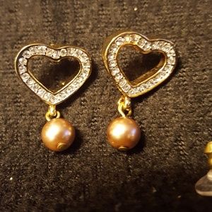 Heart shaped earrings